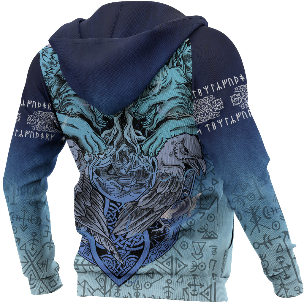 Viking Hoodie Ansuz Rune RLT12