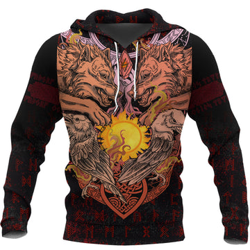 Viking Hoodie Sowilu Rune RLT12