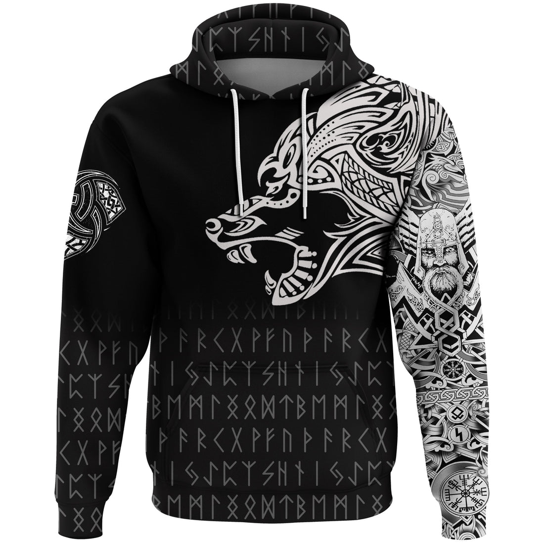 VikingFenrir Tatoo Hoodie RLT12