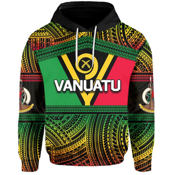 Vanuatu All Over Hoodie Independence Day LT6