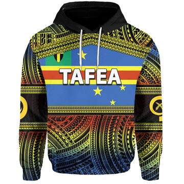 Tafea Day Hoodie Of Vanuatu Polynesian Patterns LT6