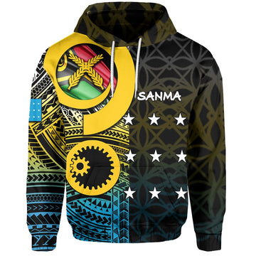 Sanma Day Province Hoodie Of Vanuatu Pig Tusk LT6
