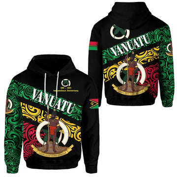 Vanuatu Special Independence Anniversary Hoodie Sporty Style LT8