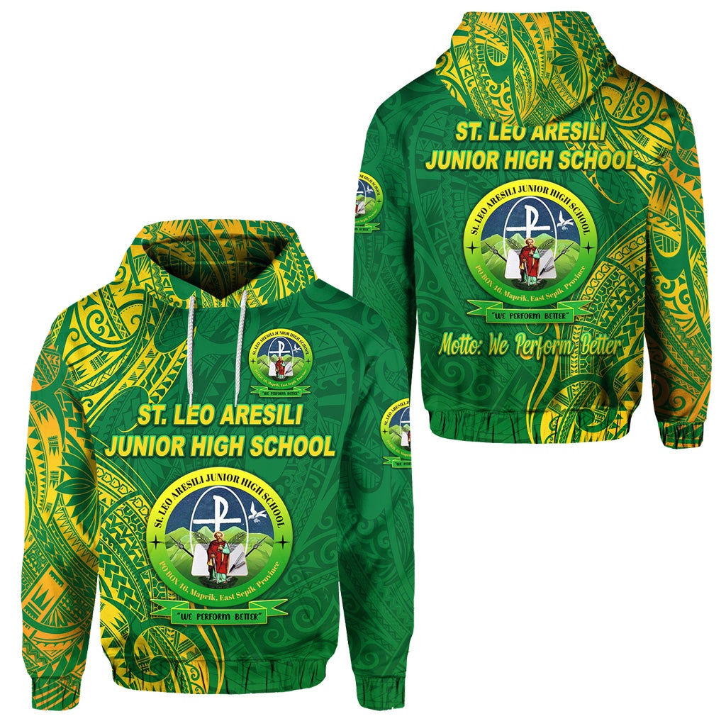 St. Leo Aresili Junior High School Hoodie Original Style LT8