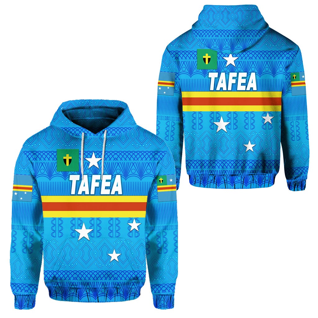 Tafea Province Hoodie Vanuatu Pattern Traditional Style LT8