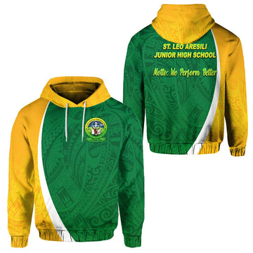 St. Leo Aresili Junior High School Hoodie Simplified Version LT8