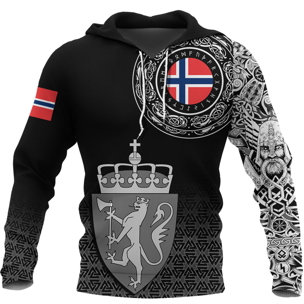 Viking Hoodie Norway Coat Of Arms RLT12