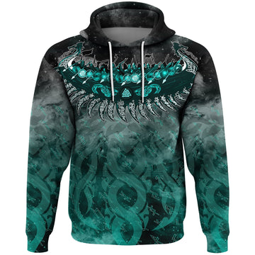 Viking Drakkar Ship Hoodie RLT12