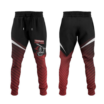 Knight Riders Trinbago Cricket Jogger Pants Play Fight Win Repeat LT01