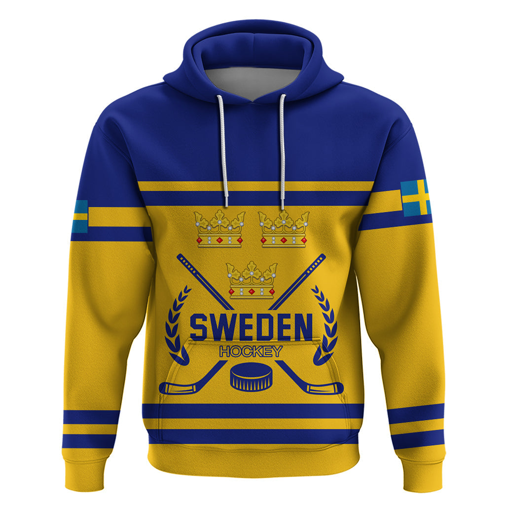 Sweden Hockey 2024 Hoodie Tre Kronor Come on LT01
