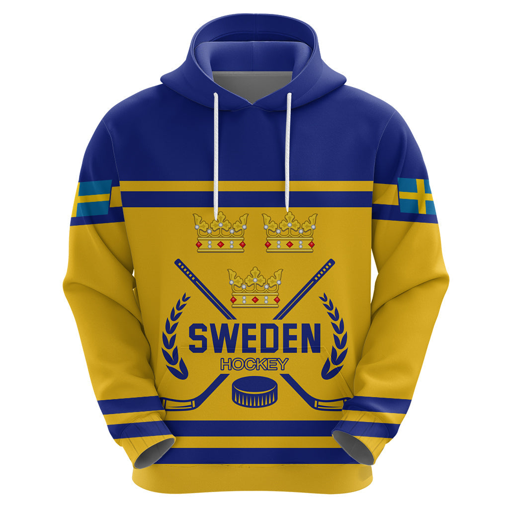 Sweden Hockey 2024 Hoodie Tre Kronor Come on LT01