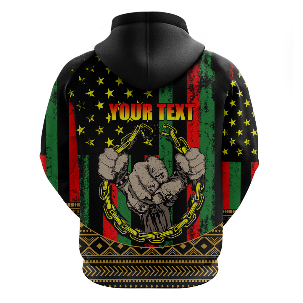 Juneteenth Celebration 2024 Hoodie Black History June 19 LT01