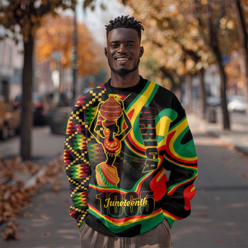 Juneteenth 2024 Sweatshirt 1865 Freedom Day Anniversary LT01