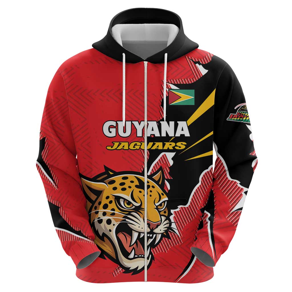 Custom Cricket Guyana Jaguars Hoodie Go Champion LT01