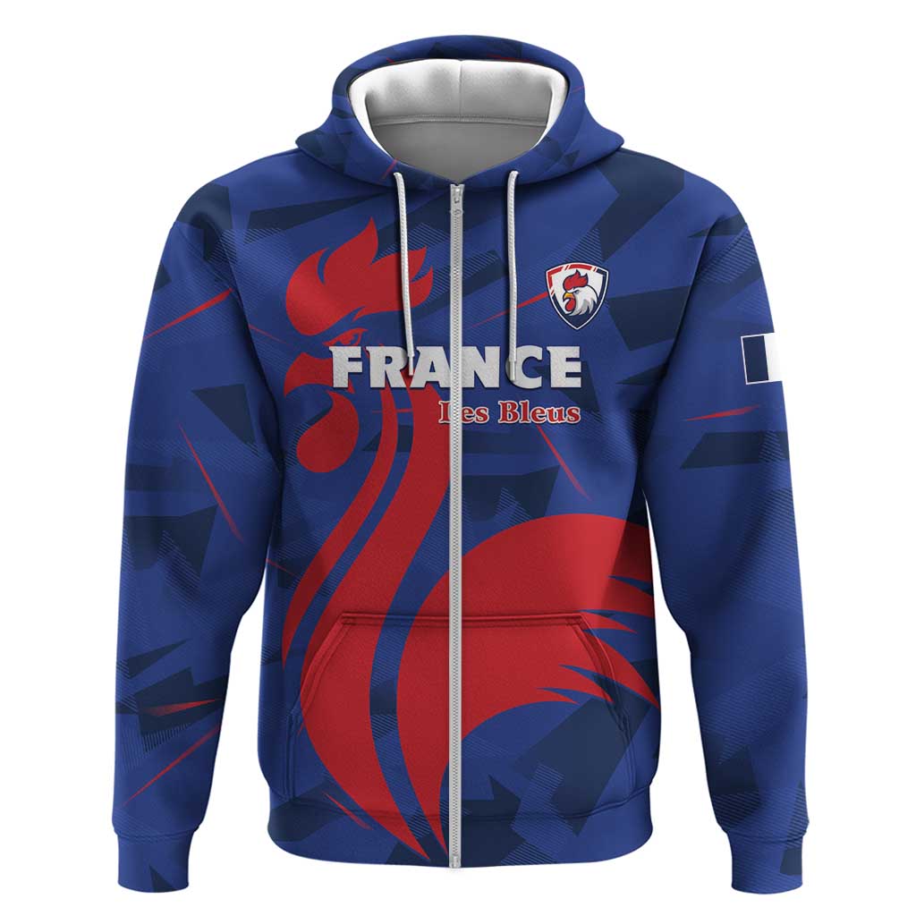 France 2024 Rugby Hoodie Bravo Les Bleus LT01