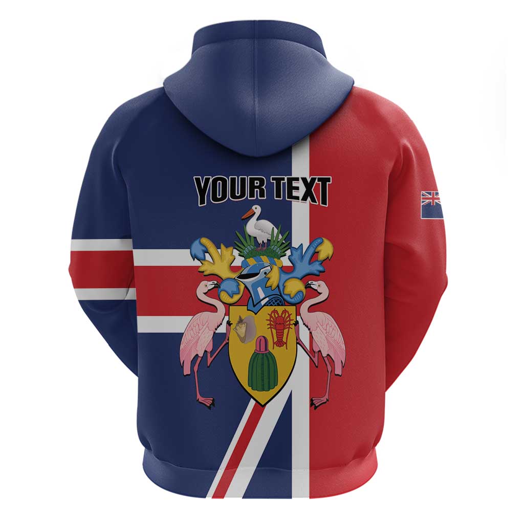 Personalised Turks and Caicos Islands Hoodie Come On Team TCI LT01