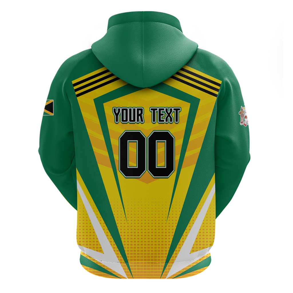 Custom Cricket Jamaica Scorpions Hoodie We Made Legends LT01
