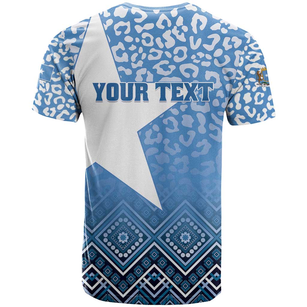 Personalized Somalia Independence Day T shirt African Leopard Pattern LT01