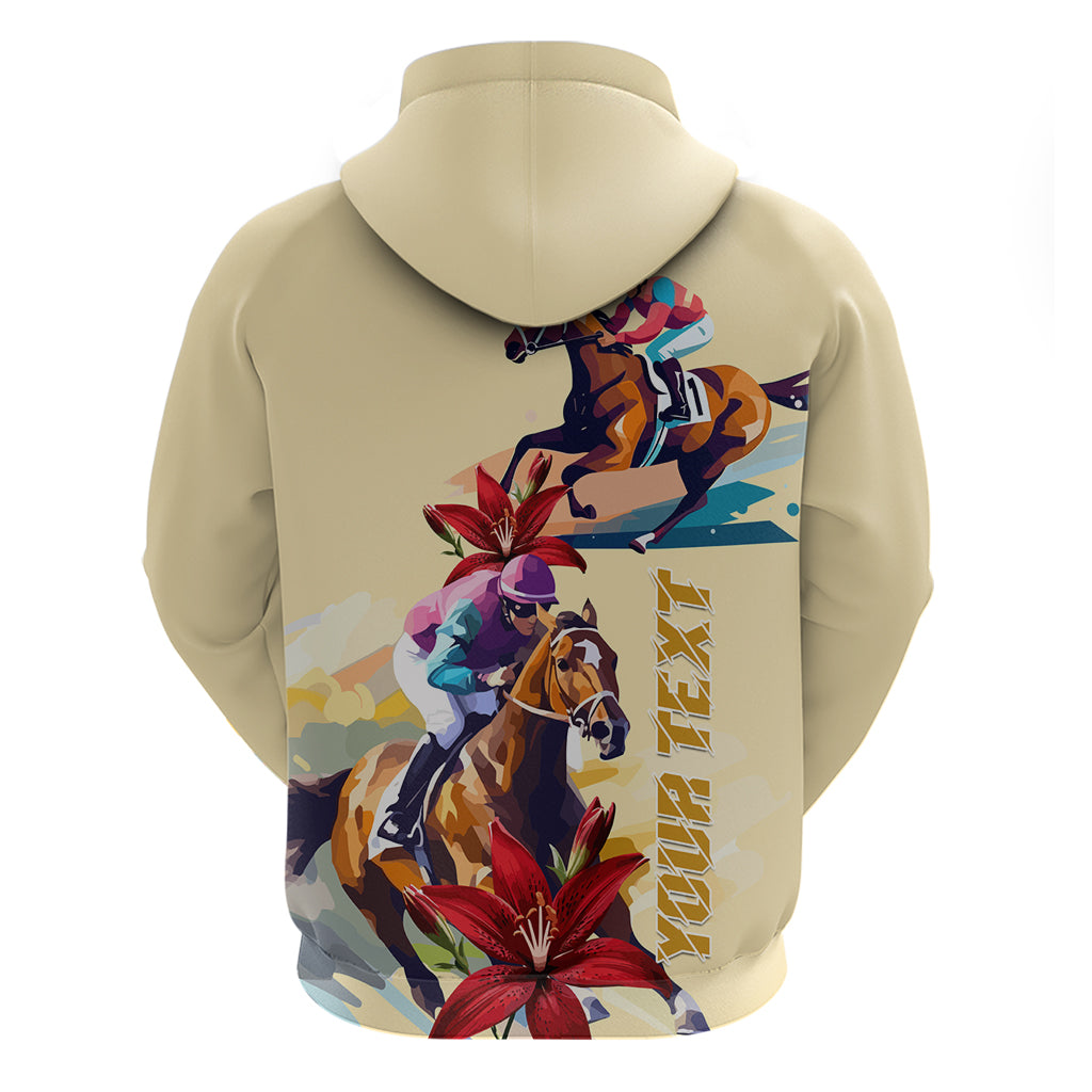 Kentucky Hoodie Horse Racing Lily Stargazer LT01