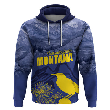 National Montana Day 2024 Hoodie The Treasure State LT01