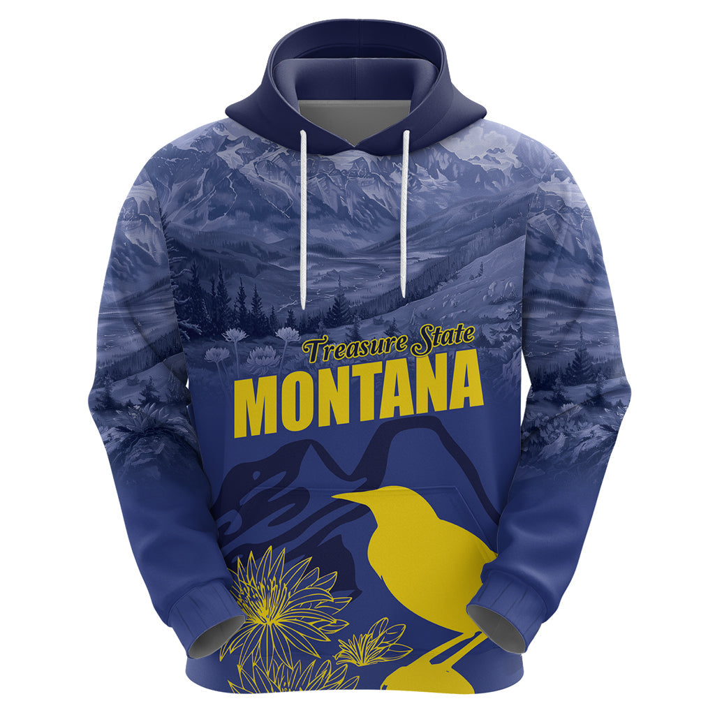 National Montana Day 2024 Hoodie The Treasure State LT01