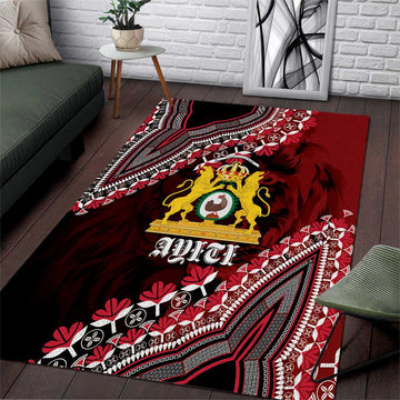Anpi an Ayiti 18041806 Haiti Area Rug Liberte ou la Mort! LT01