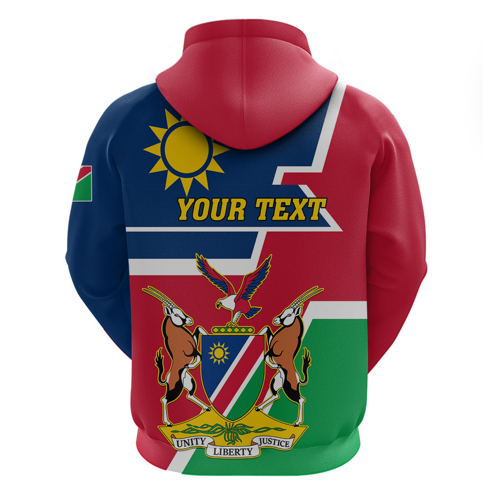 Namibia Independence Day Hoodie Coat Of Arms Unique Style LT01