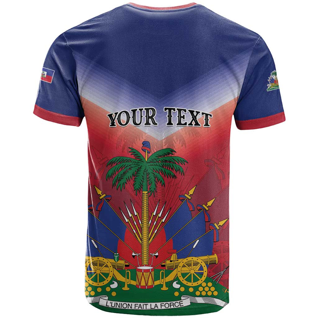Personalized Afro Haiti 509 T shirt Repiblik d Ayiti LT01