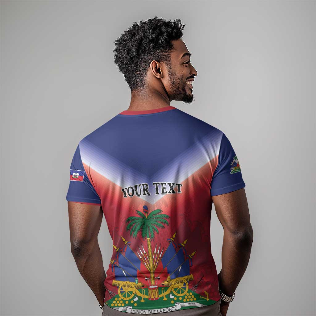 Personalized Afro Haiti 509 T shirt Repiblik d Ayiti LT01