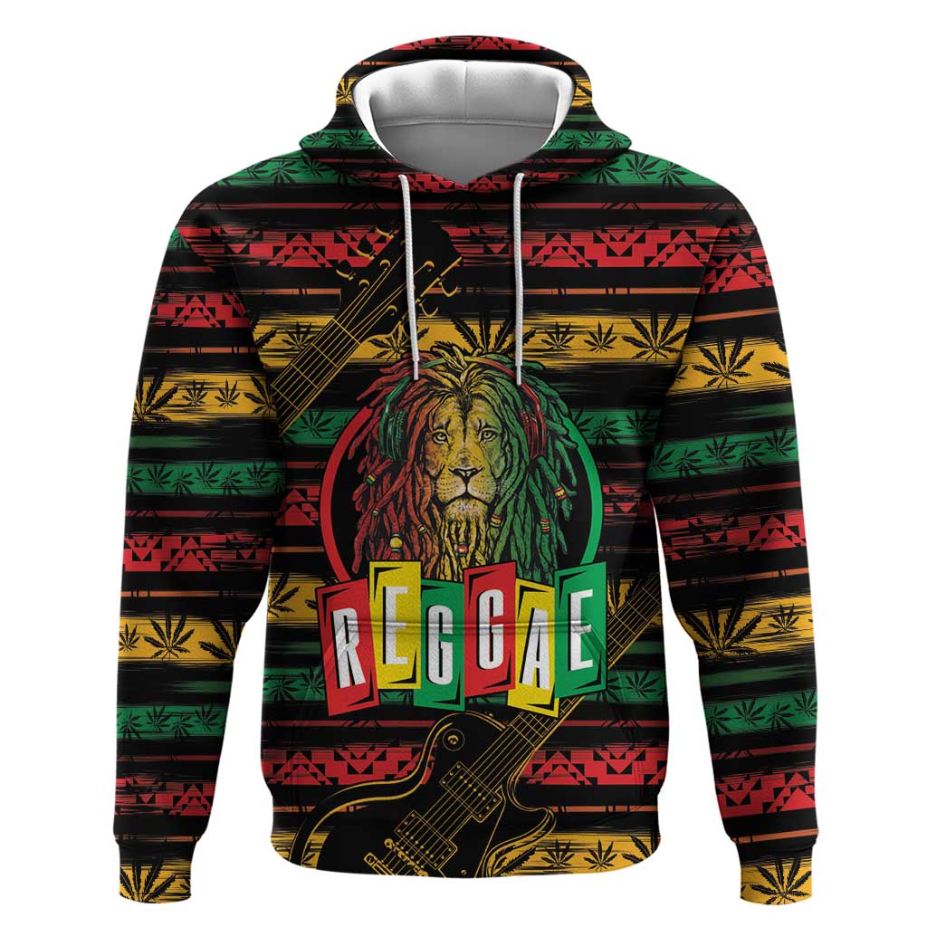 International Reggae Day Hoodie Rastafarian Lion Legend of Reggae LT01