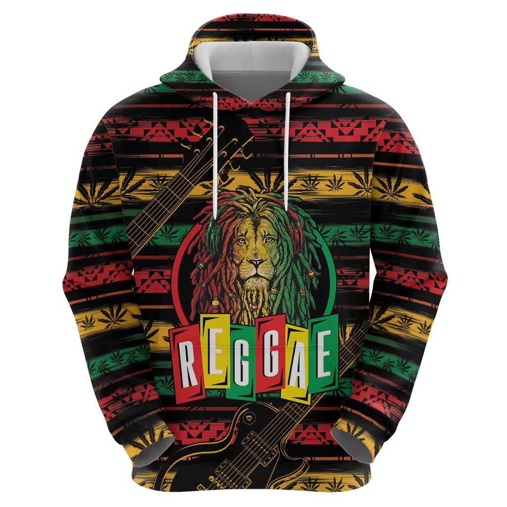 International Reggae Day Hoodie Rastafarian Lion Legend of Reggae LT01