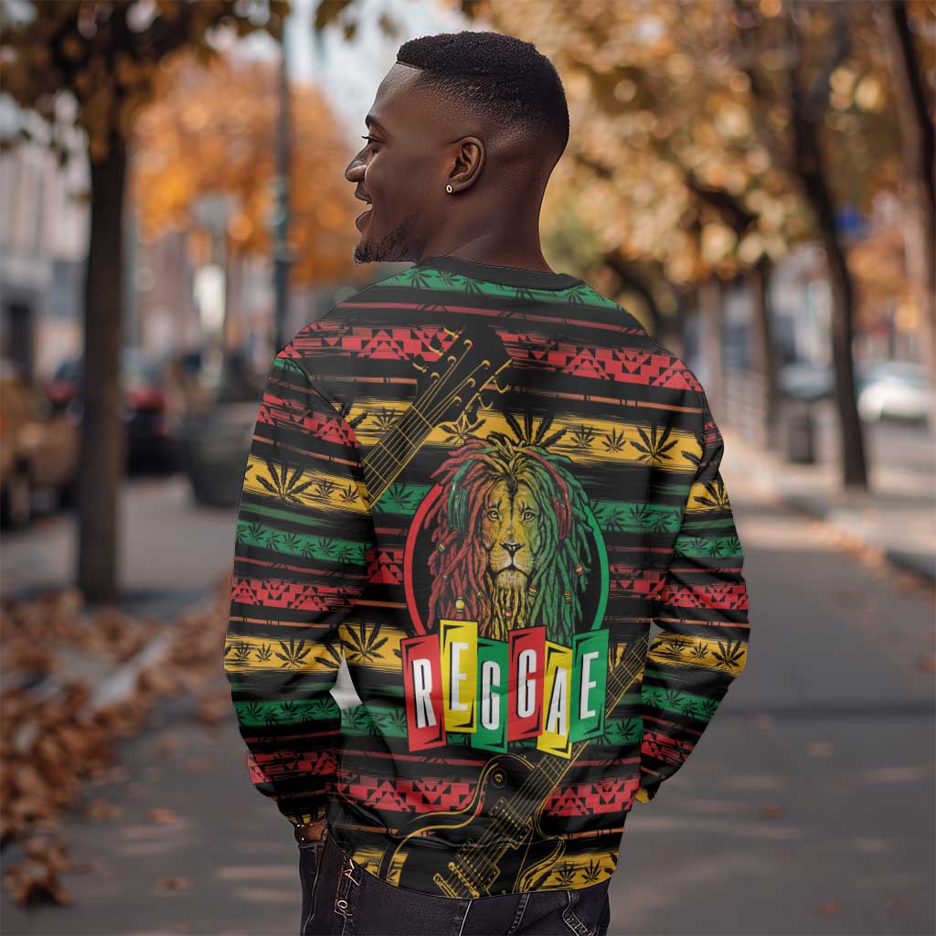 International Reggae Day Sweatshirt Rastafarian Lion Legend of Reggae LT01