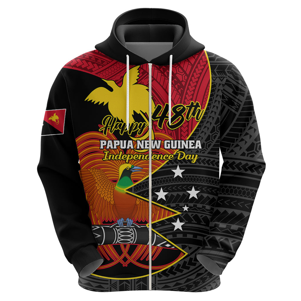 Papua New Guinea Independence Day Hoodie Happy PNG 48th Anniversary LT01