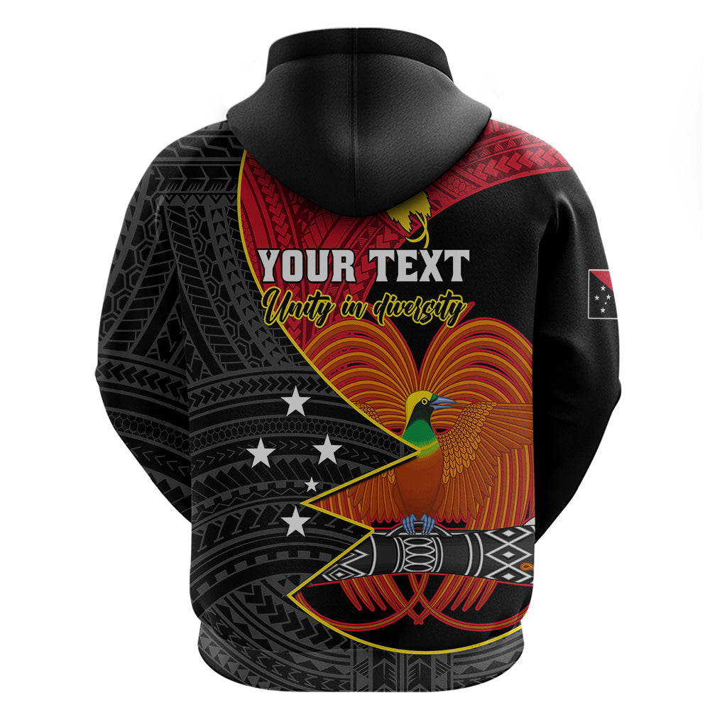 Personalised Papua New Guinea Independence Day Hoodie Happy PNG 48th Anniversary LT01
