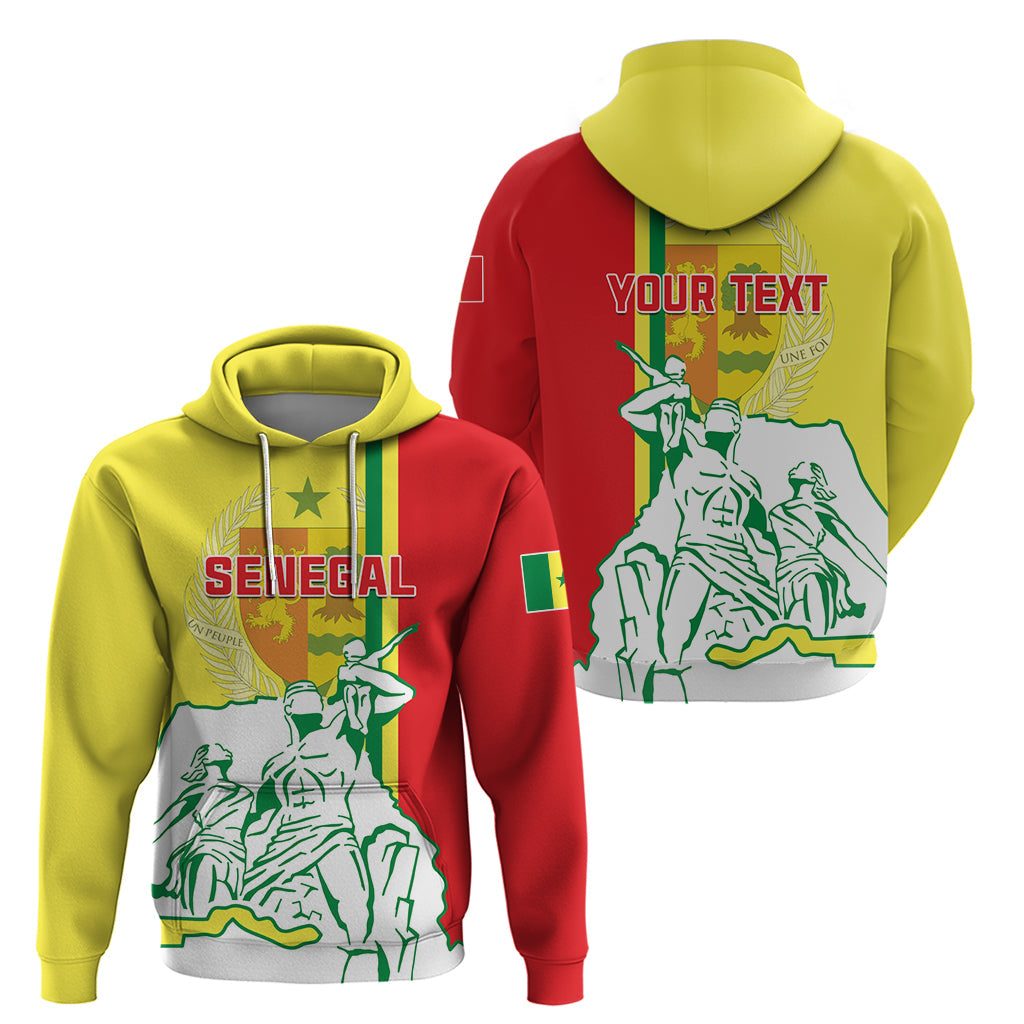 Senegal Independence Day Hoodie Un Peuple Un But Une Foi 64th Anniversary LT01