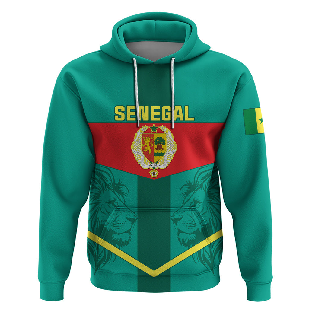 Senegal Football Hoodie Go Lions of Teranga LT01