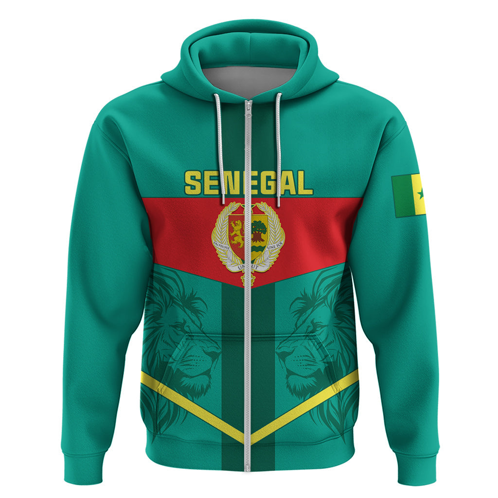 Senegal Football Hoodie Go Lions of Teranga LT01