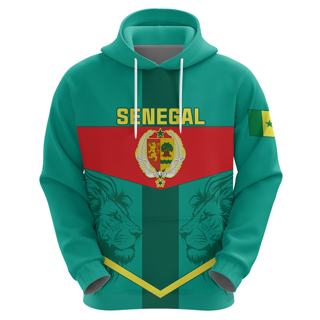 Senegal Football Hoodie Go Lions of Teranga LT01