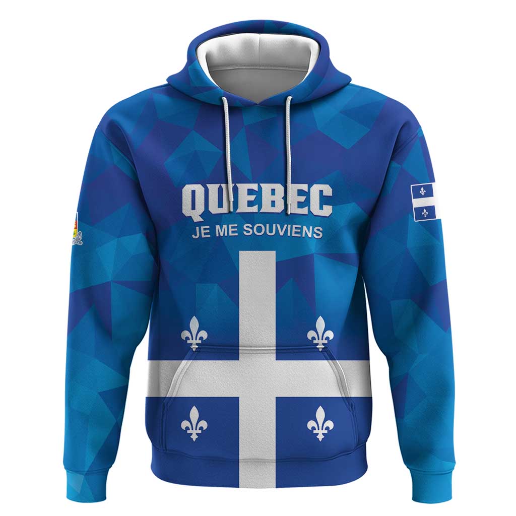 Personalized Canada Quebec Province Hoodie Je Me Souviens LT01