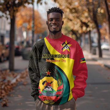Mozambique Independence Day Sweatshirt Muzambhiki 1975 Anniversary LT01