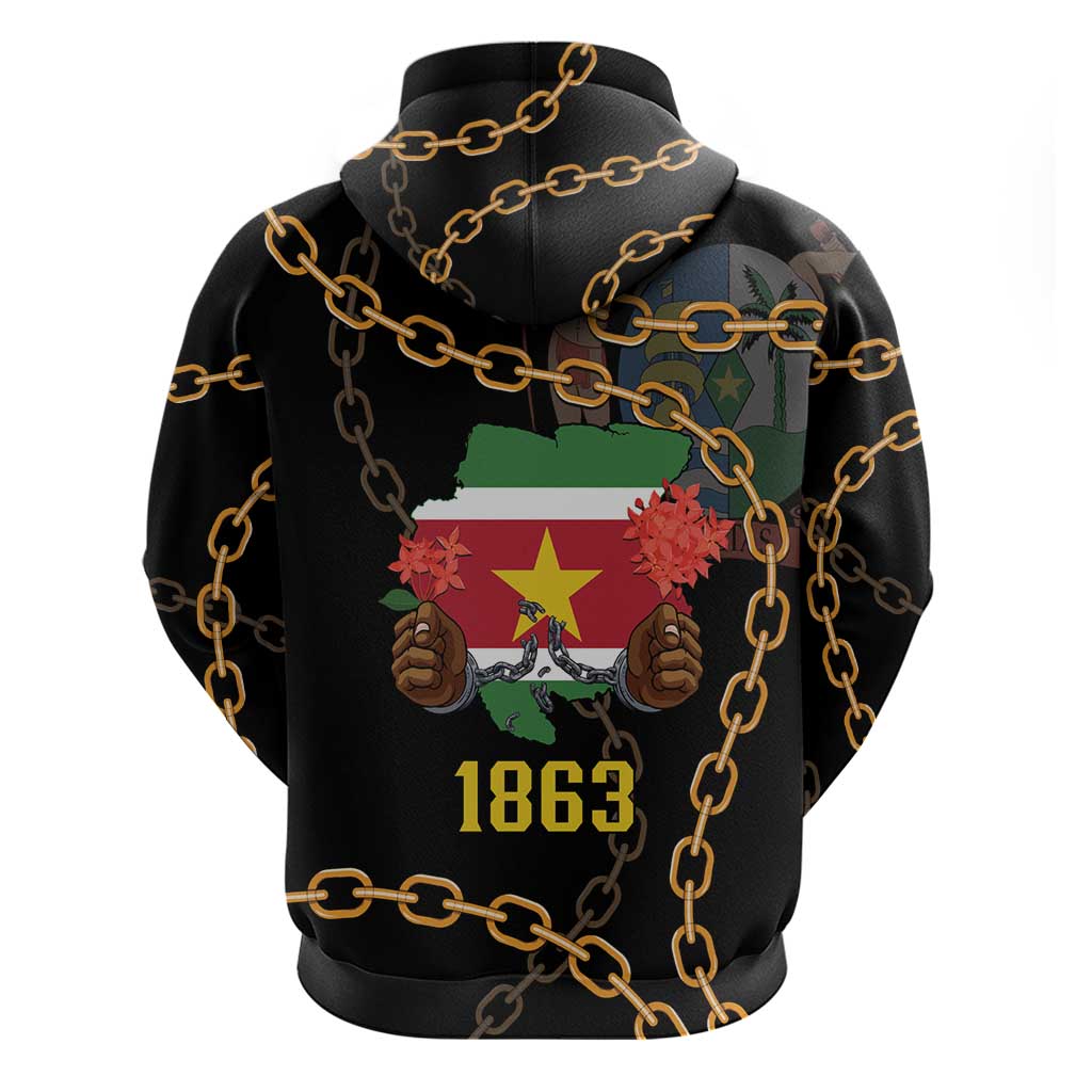 Suriname Keti Koti Hoodie Kettingsnijden Prisiri Manspasi LT01