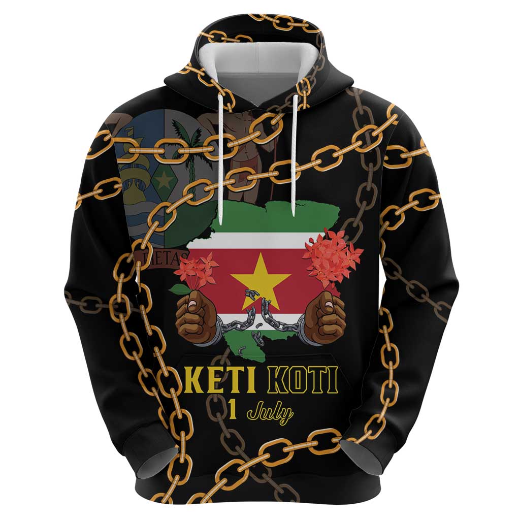 Suriname Keti Koti Hoodie Kettingsnijden Prisiri Manspasi LT01