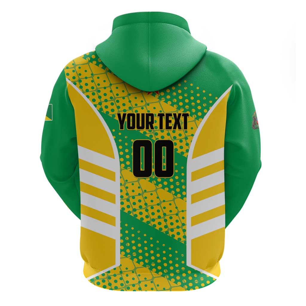 Custom French Guiana Football Hoodie Go Les Yana Dokos LT01