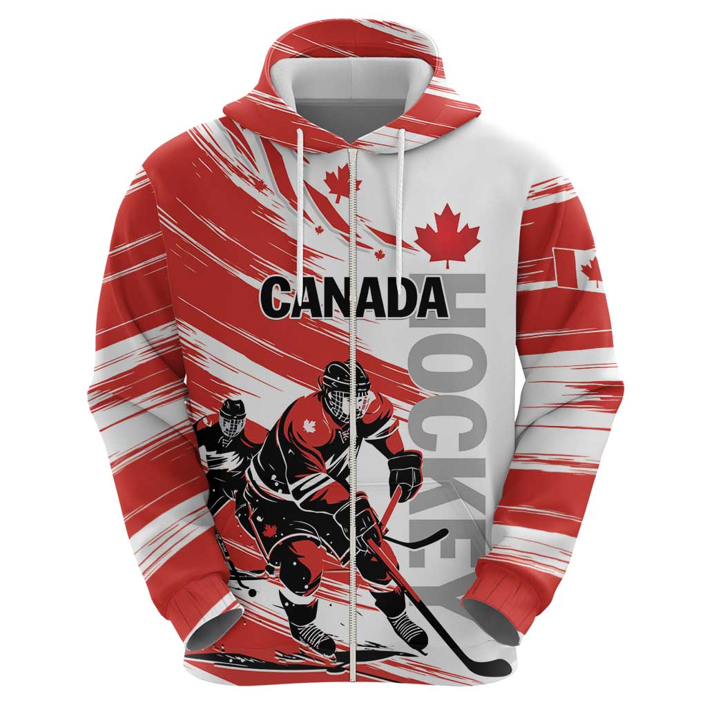 Custom Canada Hockey Hoodie Canada Owns Hockey LT01