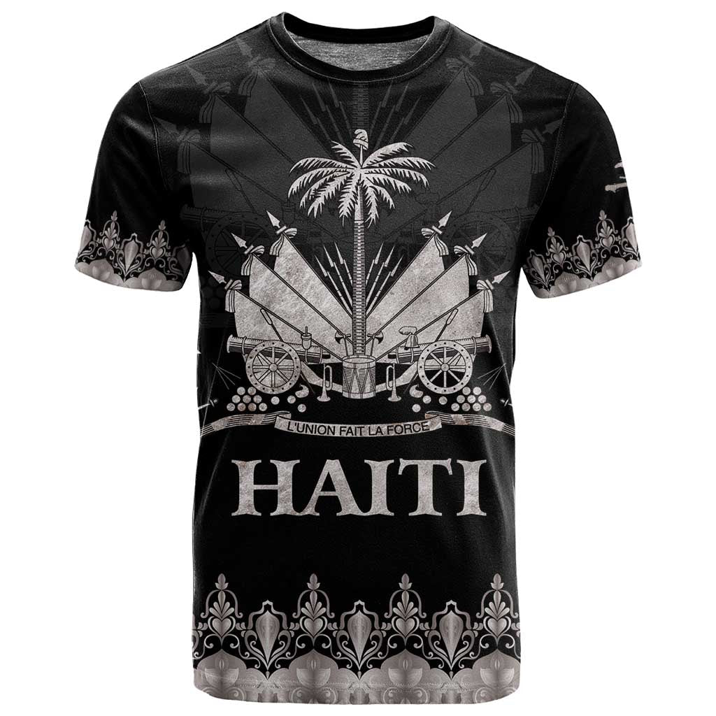 Haiti Neg Marron T shirt Hope is Nothing Without Action - Silver LT01