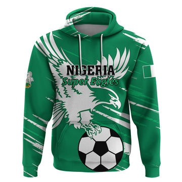 Nigeria Football Hoodie Go Super Eagles LT01