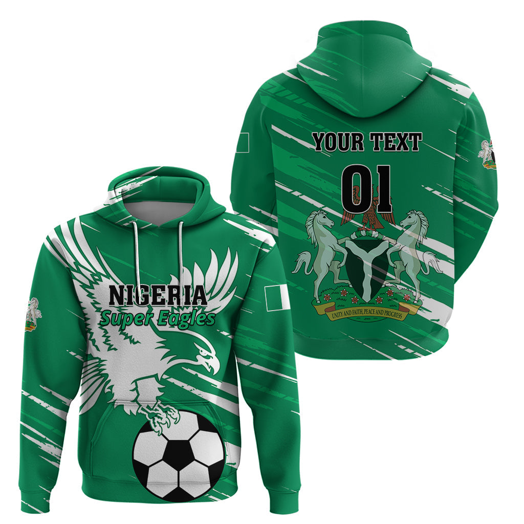 Nigeria Football Hoodie Go Super Eagles LT01