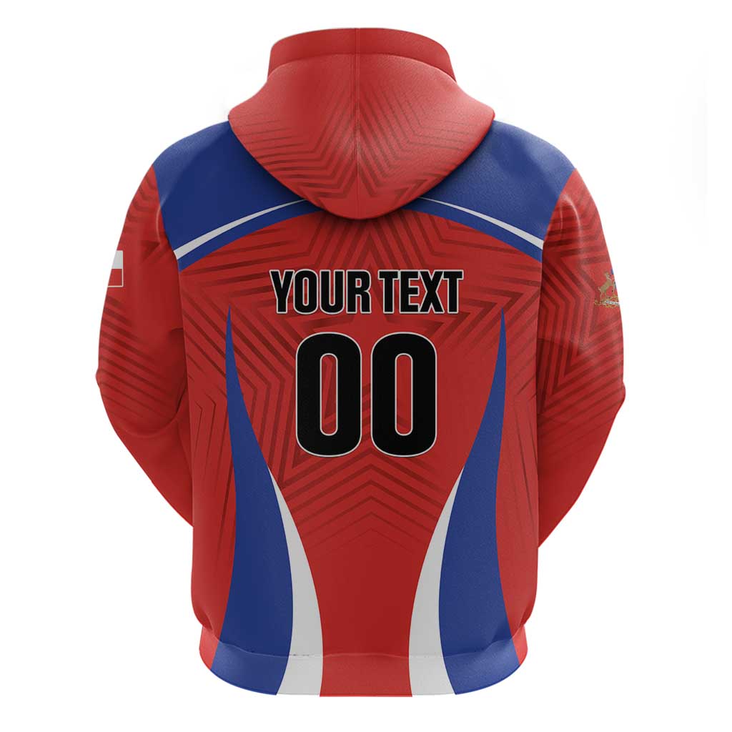 Custom Football Chile Football Hoodie La Roja Go Champions LT01