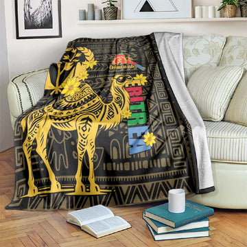 Enkutatash Eritrea New Year Blanket Eritrean Camel African Pattern LT01