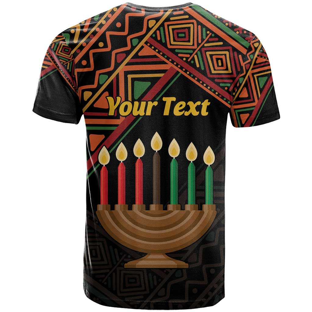 Personalized African Happy Kwanzaa T shirt LT01